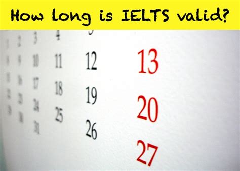 ielts how long valid